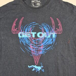 Get Out‎ Movie Promo Lootwear Shirt Mens Large Excellent Sunken Place Graphic
